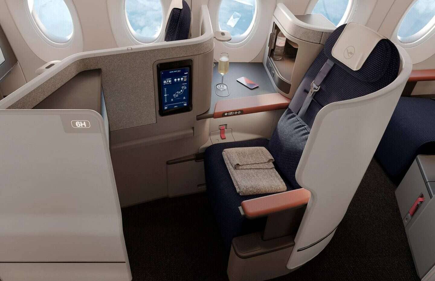 Lufthansa Allegris new business class suite